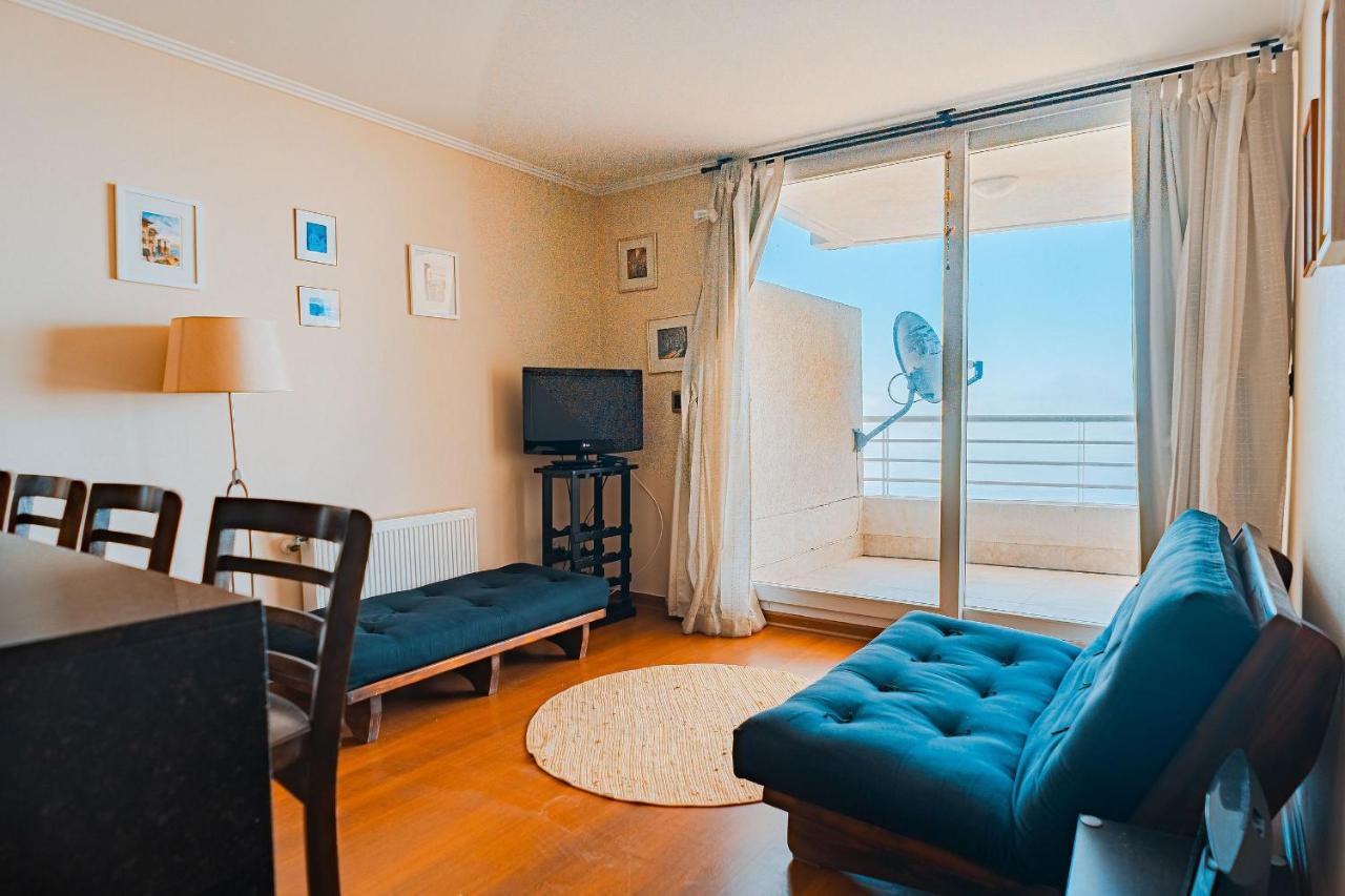 Hermoso Departamento Con Insuperable Vista Al Mar Apartment Vina del Mar Exterior photo