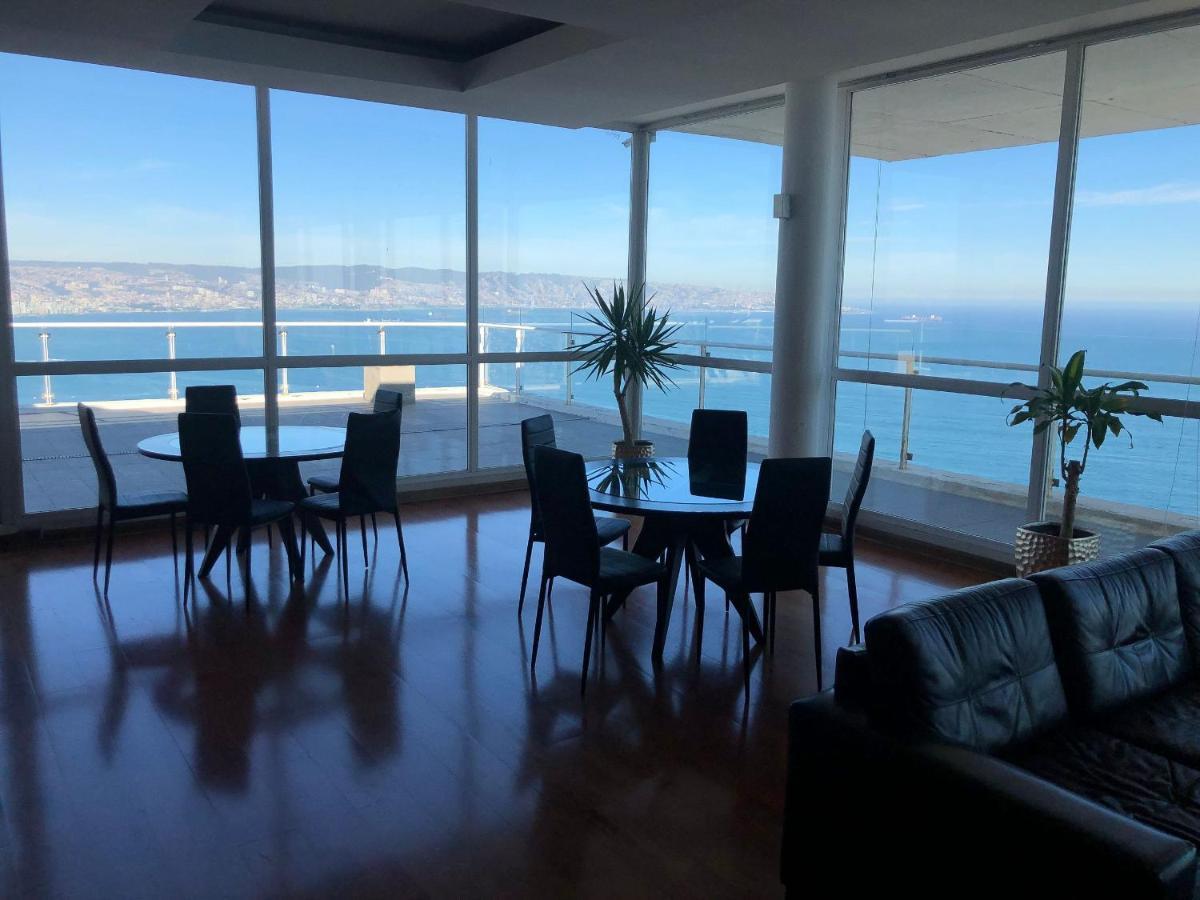 Hermoso Departamento Con Insuperable Vista Al Mar Apartment Vina del Mar Exterior photo
